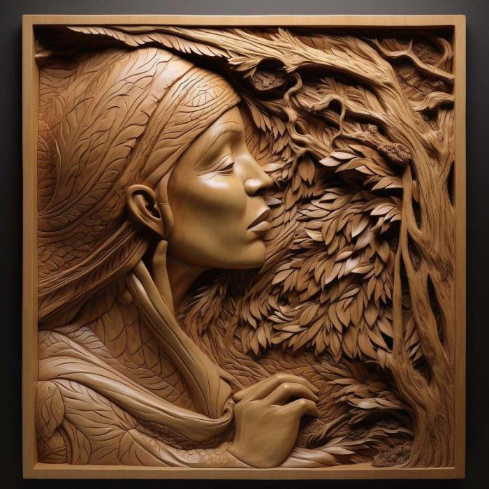 نموذج ثلاثي الأبعاد لآلة CNC 3D Art 